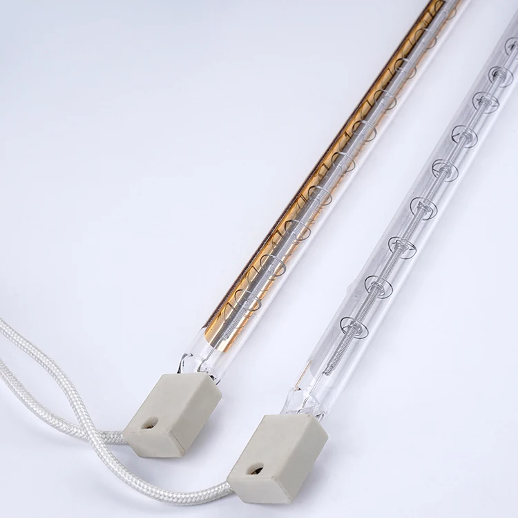 Manufacturer Wholesale 2000W Shortwave White Reflector Infrared Heating Lamp 2kw for drying oven