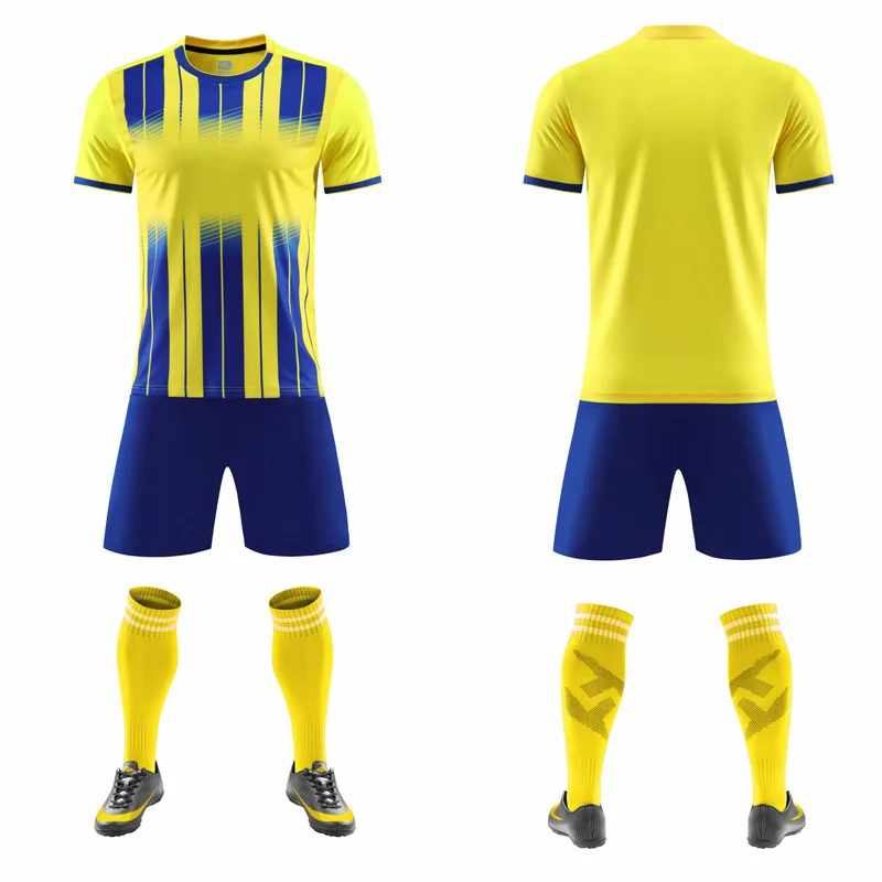 Customize Slim Fit Soccer Wear Shirts Wholesale Sublimation Full Set Digital Printing Football Jersey