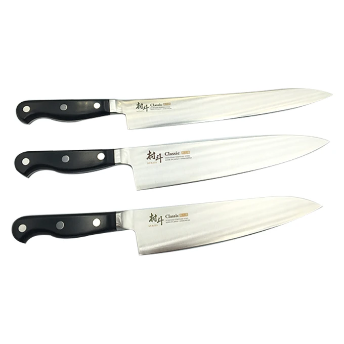 Japanese kitchen stainless steel gift box set meat slicing knives