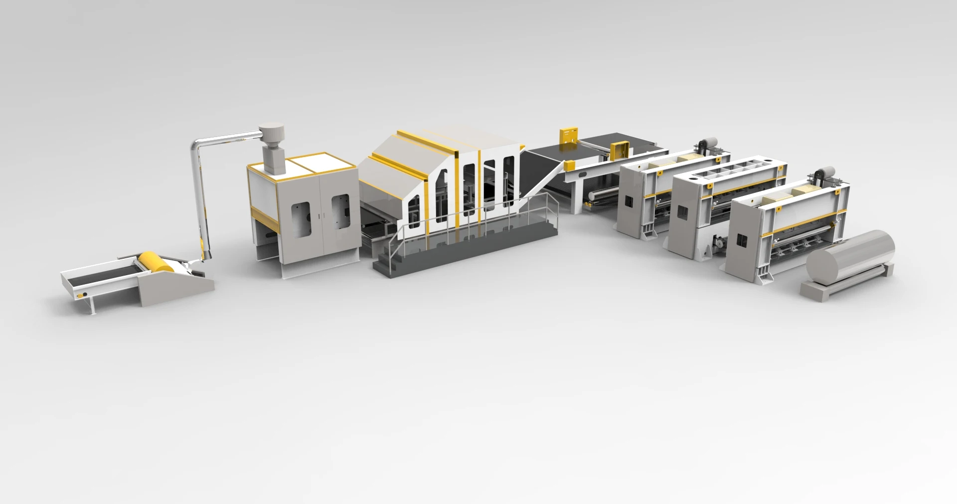 Cheapest Full Automatic Felt Carpet Needle Punching Production Line