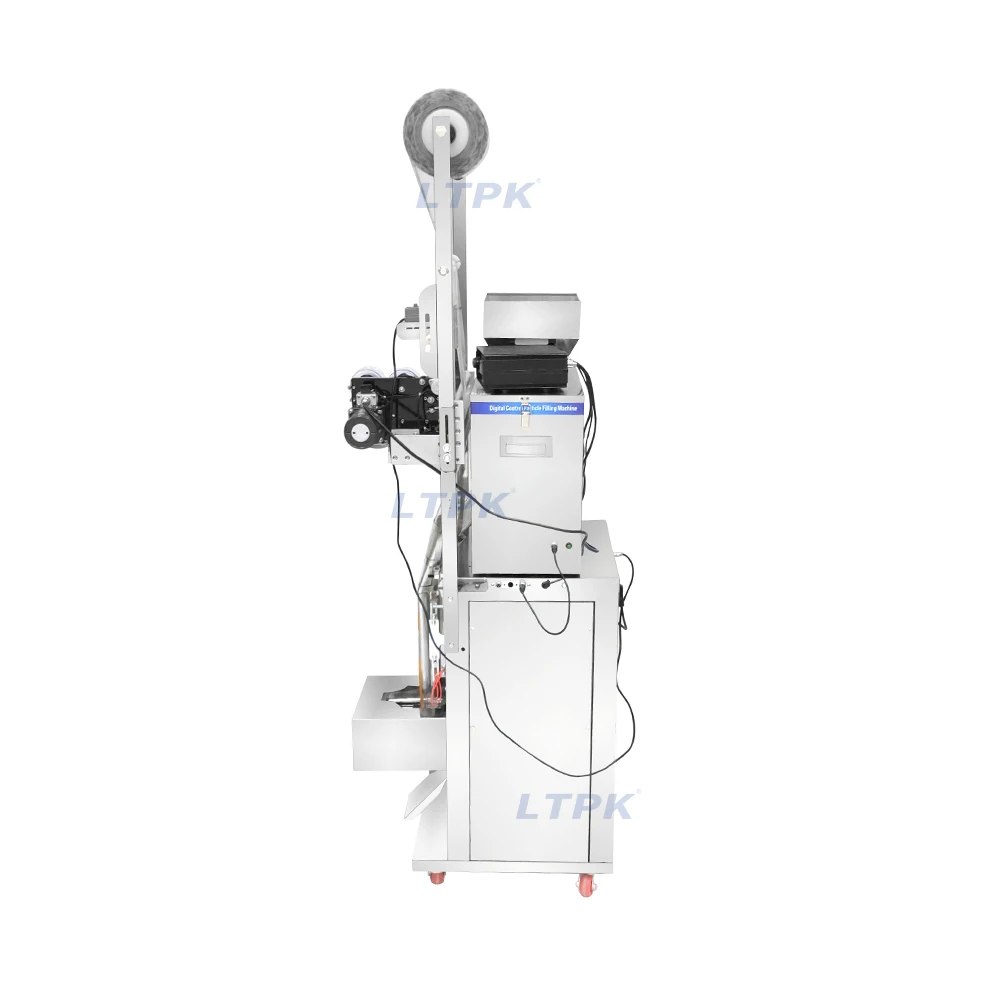 Automatic 2-200g back seal bag pillow stick sachet filling packing machine with euro hole for dry powder granules