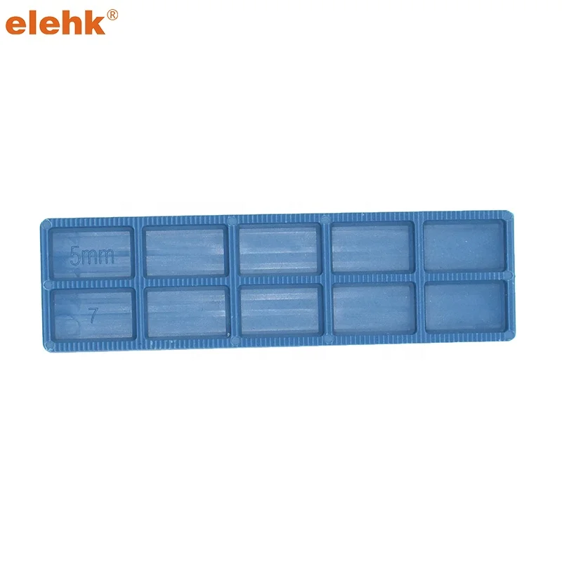 Elehk high quality plastic packers shims for windows flat glazing packers plastic window packers