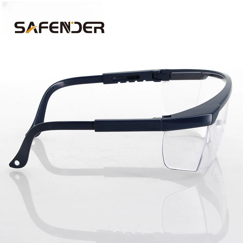 SAFENDER Gafas de Seguridad industrial safety glasses anti-fog eye protection anti-scratch dark lens safety glasses