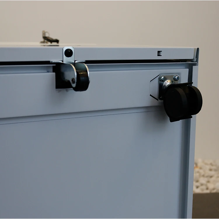 Hot sale steel mobile office lockable filing drawer storage cabinet