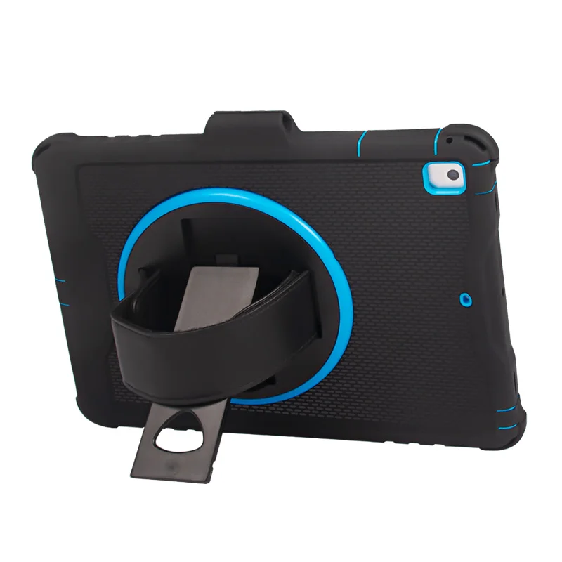 Тяжелый Долг Броня Shockproof Мягкий планшетный силиконовый чехол для iPad Pro 9.7 кикстойка бампер водонепроницаемый