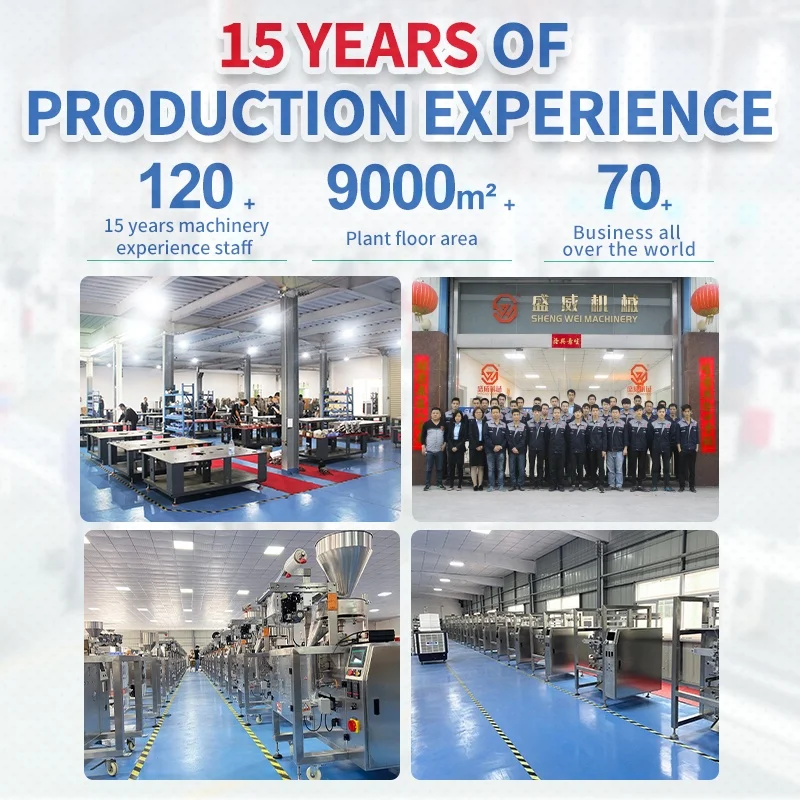 Shengwei Machinery wholesale Sweet Gummi Pack Machine Toffee Hard Candy Packing Machine