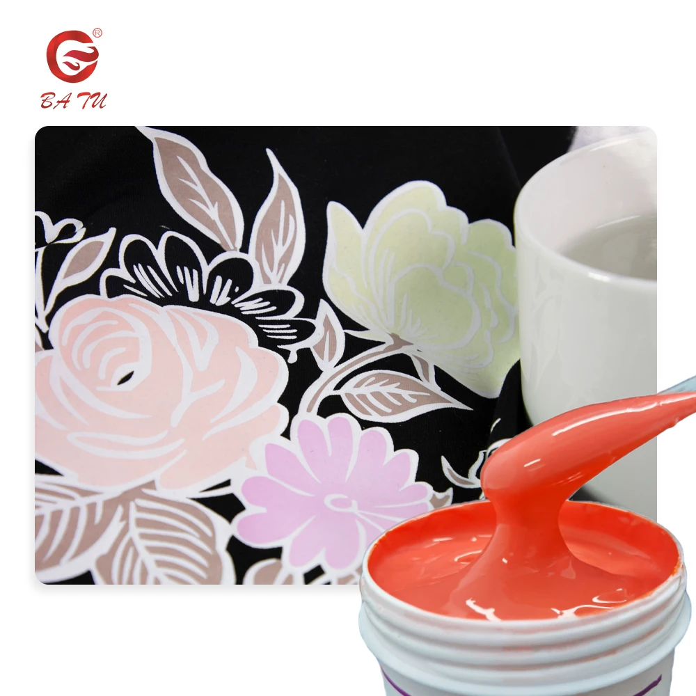 Temperature Change Thermochromic Paste of Textile Soft and High Fastness Paste for Textile Printing