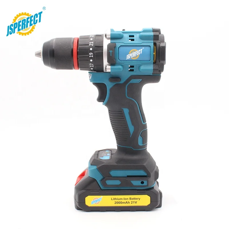 JSPERFECT Wholesale Impact New Design 10mm BRUSHLESS cordless drill machine