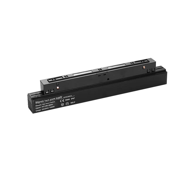 High end export customization constant voltage LED driver 24V 100W for new trending magnetic track lighting