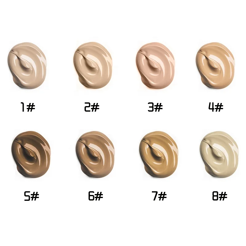 Private Label Full Coverage Fit Me Make Up Waterproof  Makeup  Liquid Foundation for Black Skin
