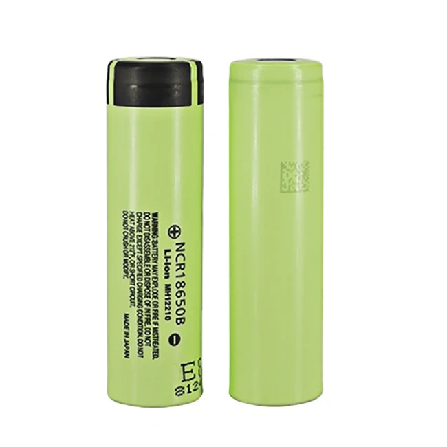 High Capacity Lithium Battery 18650 3400mah 3.7v Ncr18650b 3.6v Batteries For Ebike Flat Top Ncr18650b Battery