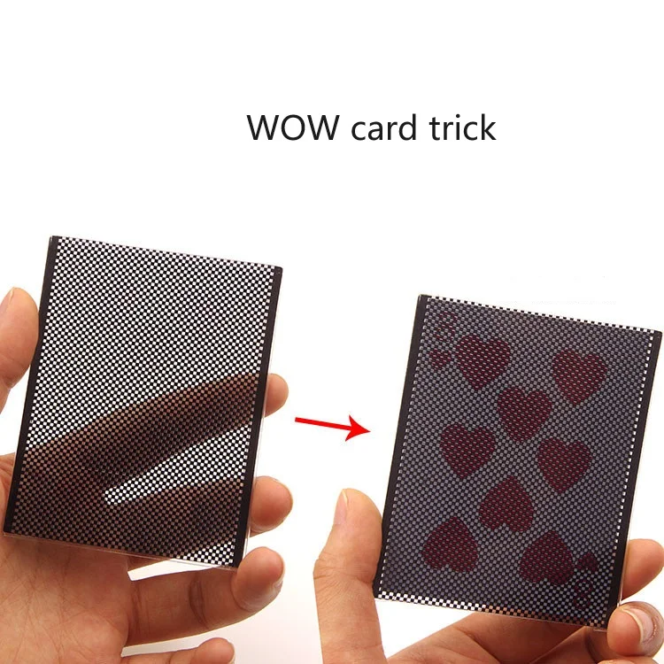 BrilliantMagic New Version WOW Card Trick Change Card Trick Prop