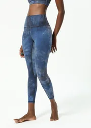1903 tie dye high fitness rise buttery soft  workout women legging