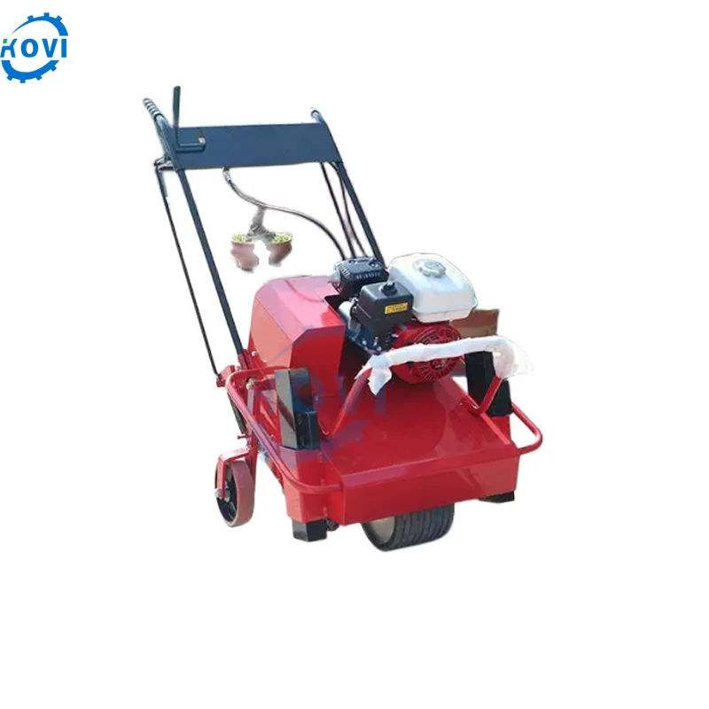 Lawn aerator garden yard rotary push tine gas lawn aerator  lawn aerator henan