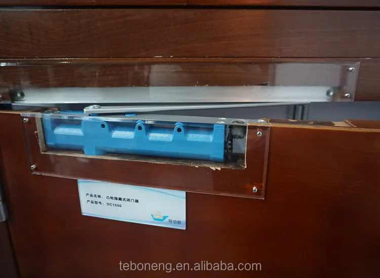 High Quality Cast Iron Concealed Sliding CAM Action Door Closer Image Max 80kg  two way door closer