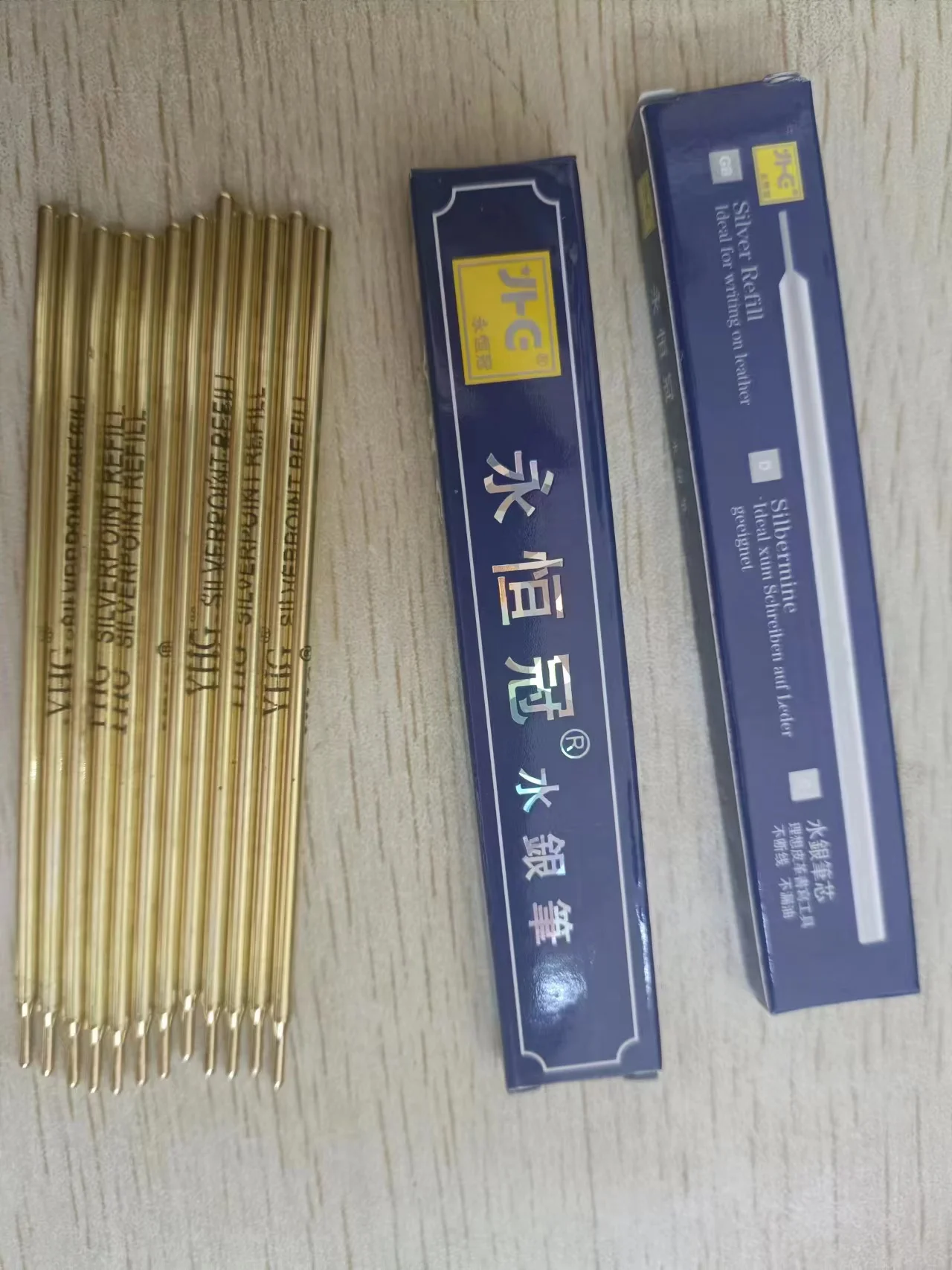 Silver Refill For Shoes and Leather Making SILVER REFILL PEN