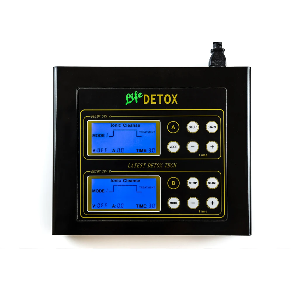 Cleansing Dual Cleanse System Ion Machine Bath Ionic Relaxation Detox Foot Spa