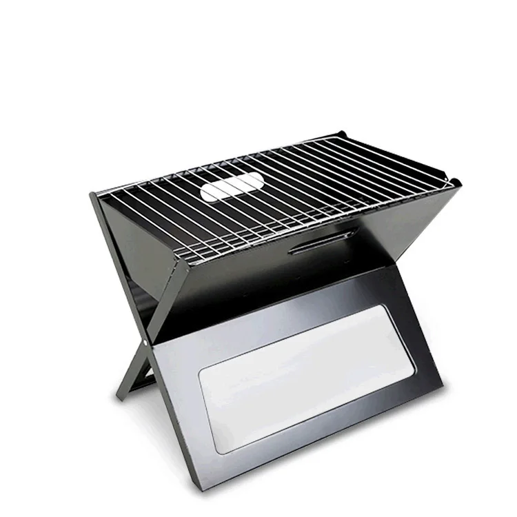 Multi-scene Use Mini Bbq Grill Outdoor Portable Folding Barbecue Cooker Stove With Portable Handle