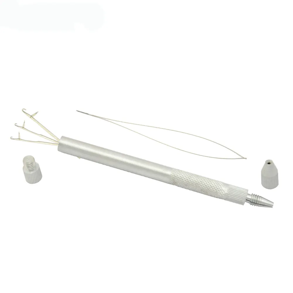 Hair Extension Hook Needle Wig Making Tools Lace Wig Ventilation Needles For Lace Wigs Micro Ring Hair Extention Needles