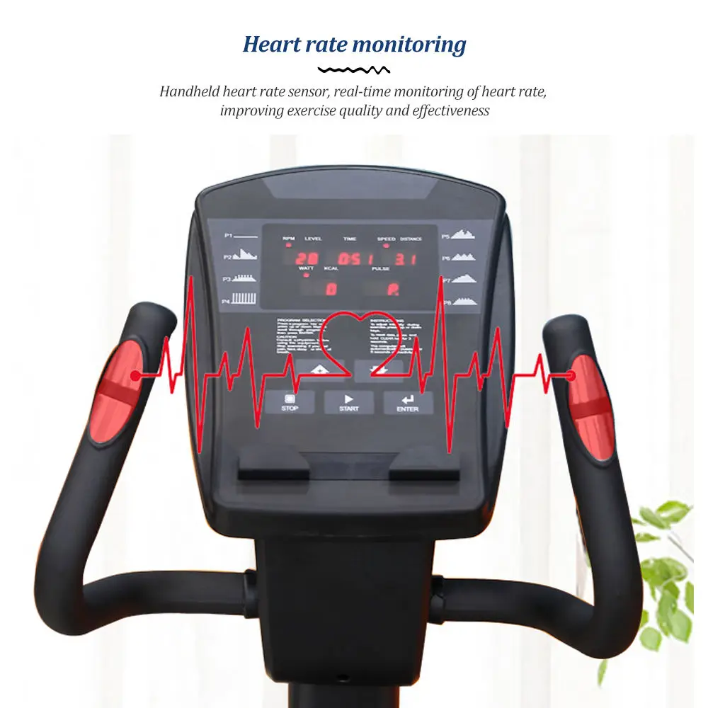 SH Commercial elliptical cross trainer machine 2 in 1 exercise bike cardio fitness home gym equipment