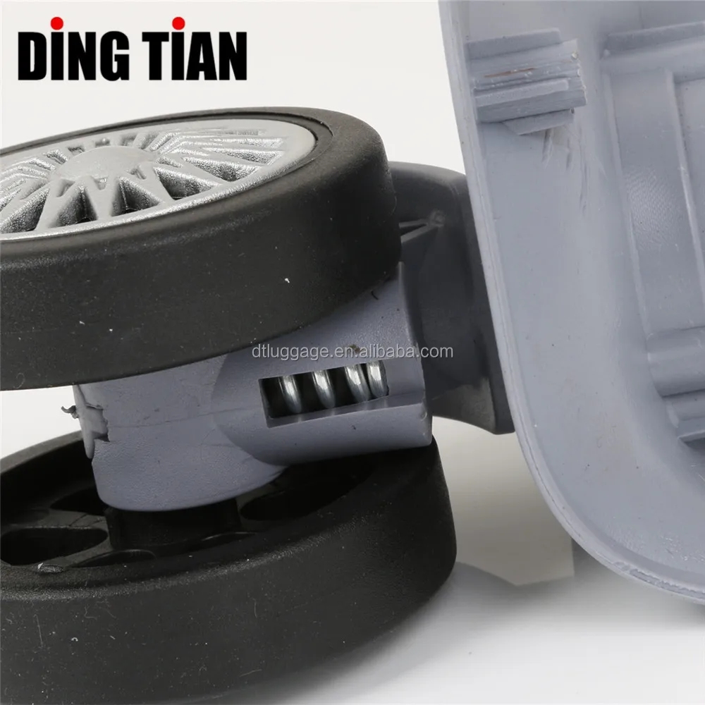 Wholesale New PP Plastic Material Spinner Wheel Suitcase Universal Rotative Travel Luggage Accessories Semi-Products SKD
