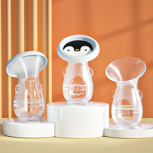 Source manufacturer patent BPA free Silicone Manual Strong Suction Reliever Breast Pump