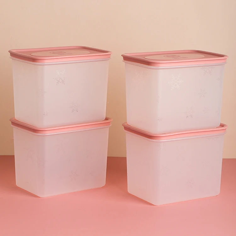 Factory Direct Plastic Veggie Fruit Storage Pantry Organizing Food Fridge Refrigerator Organizer Container Set