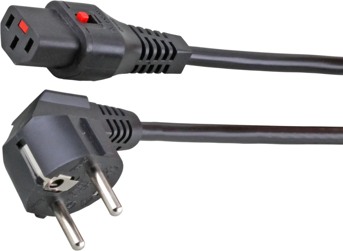 Schuko plug 3 prong ac power cord cable Schuko plug europe schuko power cable