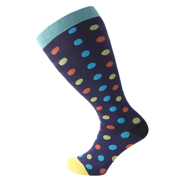 In-Stock Happy Socks Men Ladies Boys Girls-Autumn Compression Cotton Sport Dress Socks Anti-Bacterial Cartoon Tube Hiking Socks