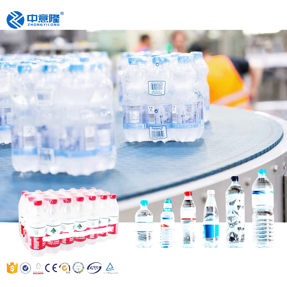 Full Automatic Drink Water Bottling Production Line all in one Filling packaging Machines Factory Equipment