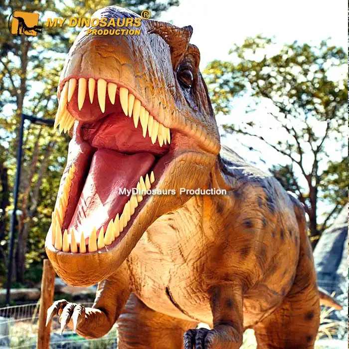 MY Dino FD001 High Quality Artificial Fiberglass Allosaurus Dinosaur Statue for Sale