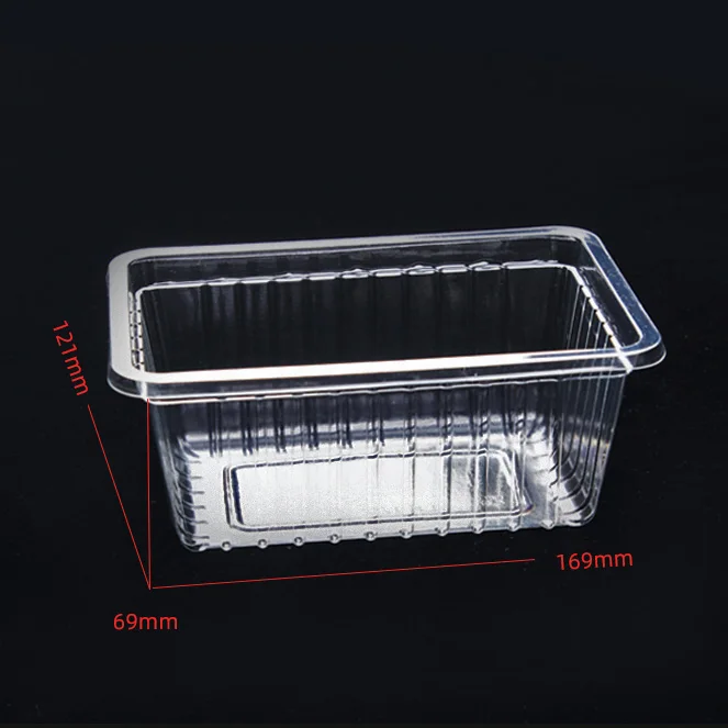 
Factory Wholesale Plastic Clear Thermoform Tray for Frozen Food 