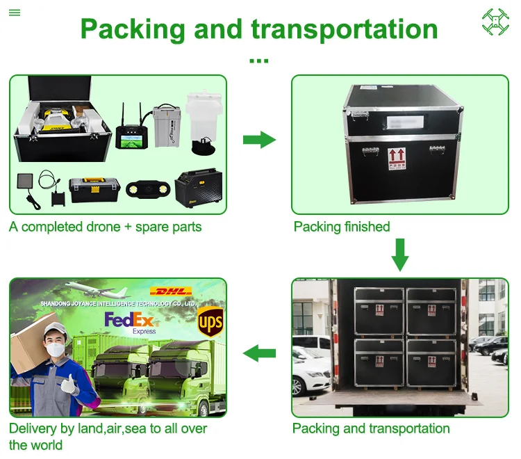 Joyance Manufacturer Low Cost High efficiency Protection Farm Sprayer UAV Capacity Agri Drone Agro Drone Sprayer for Spraying