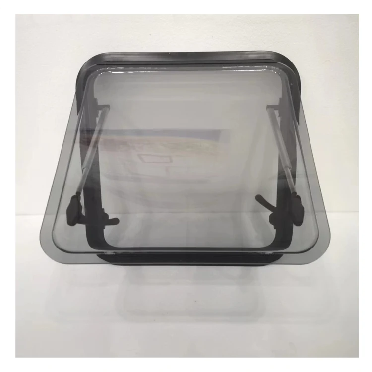Professional 1100*550mm Double Glaze Acrylic Caravan Window with Blind and Fly Net RV Accessories