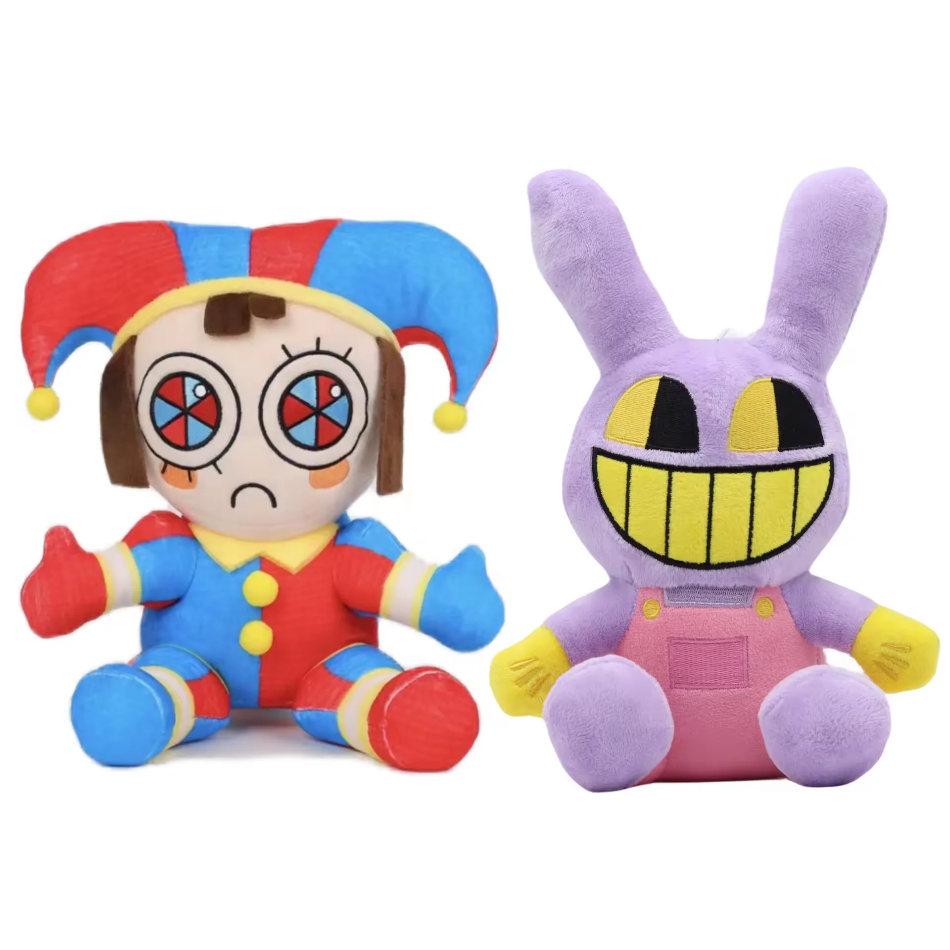 Wholesale Kawaii Unisex the Digital Circus Soft Stuffed Plushie Animation Role Clown Plush Toy for Birthdays