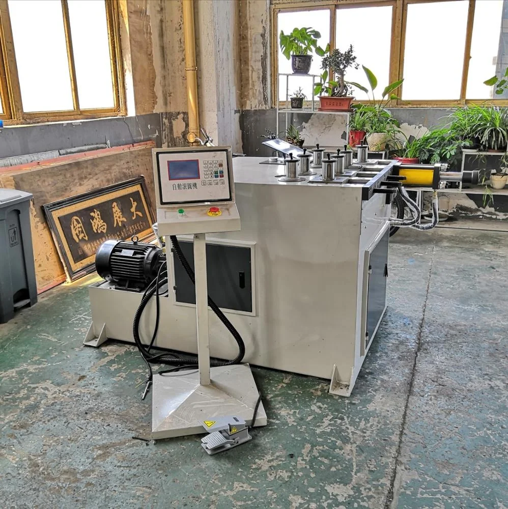 
GY60-7NC hydraulic wire pipe rolling bending machine roller pipe bending machines profile rolling bending machine 