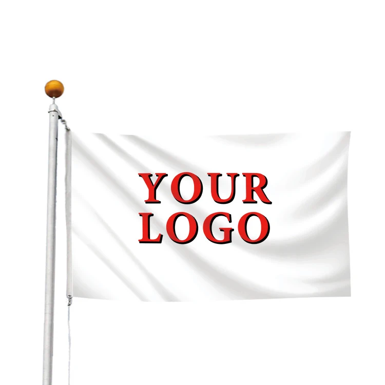 Blank banner flag size professional  3x5 ft big size flag with your logo custom flag 68D 100D