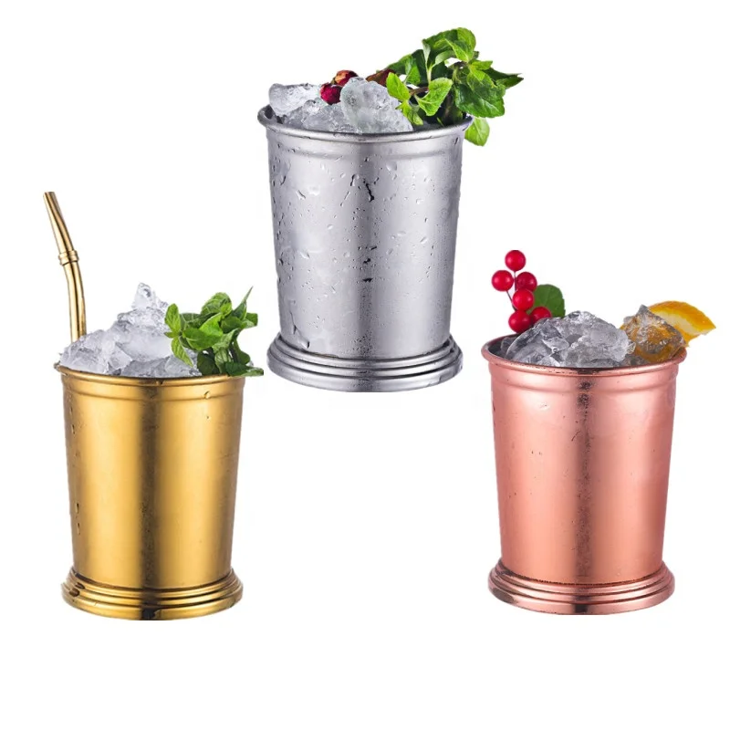 Metal Cocktail Cup Special Metal Cup Curling Mojito Mint Julep Cup