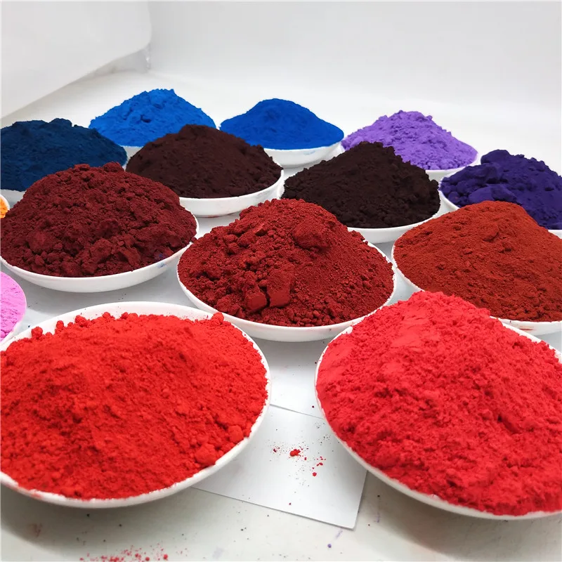 Oxide Pigment All Colors of Iron Inorganic Pigment Concrete Red 95-102%min 1332-37-2 215-570-8 90-99%min KDH908283 130 ,120 1.0