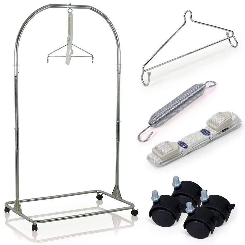 High Durability MY DEAR Chrome Baby Cradle with Stopper Wheels and 3 Adjustable Height Levels