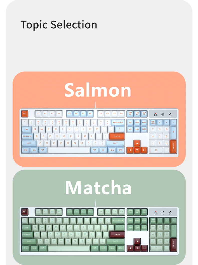 HZGAMER Mechanical Keyboard PBT Keycap for 61 64 68 84 Keys 60% 75% 80% ASA Profile Keys Double Shot Keycaps