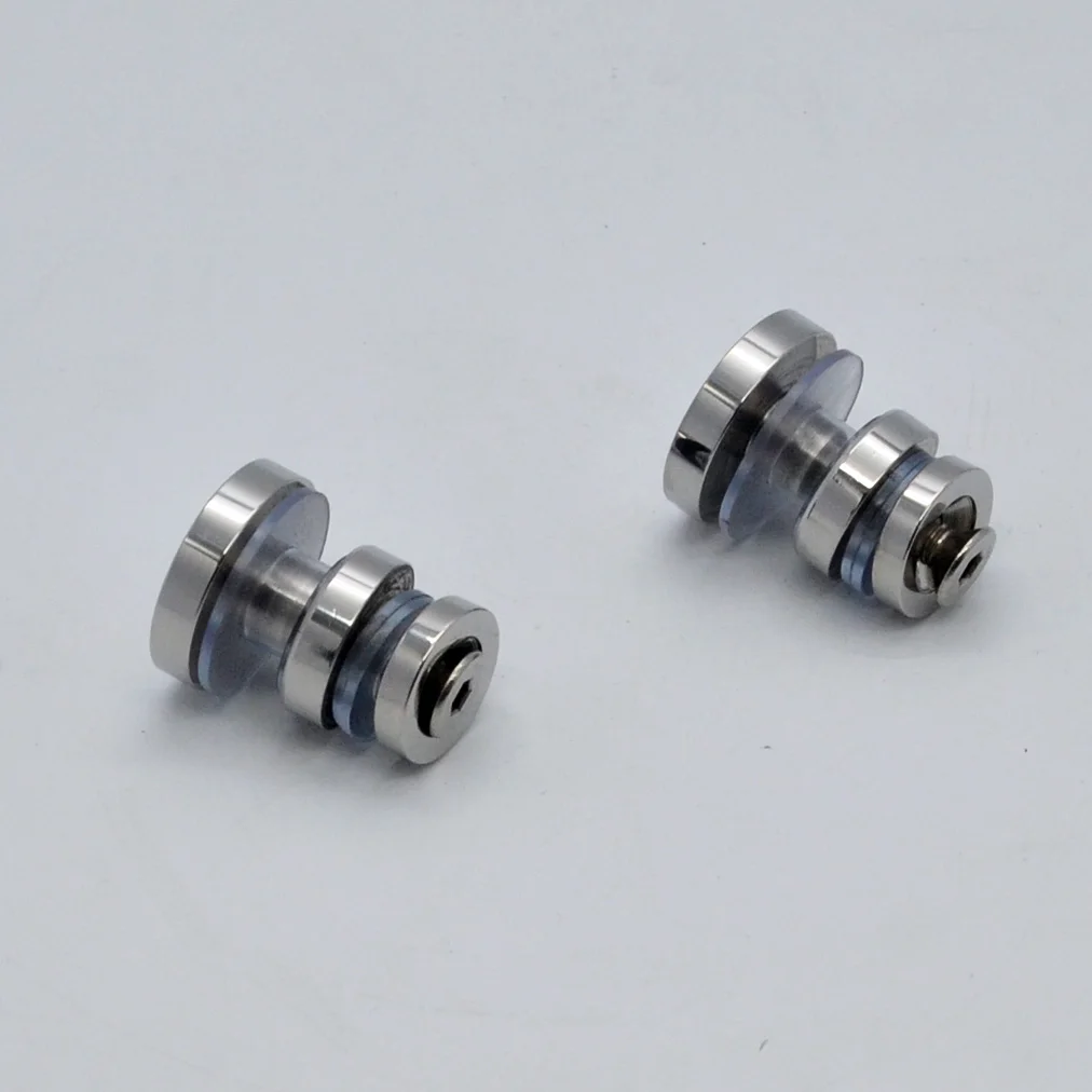 stainless steel 304 frameless glass sliding door hardware