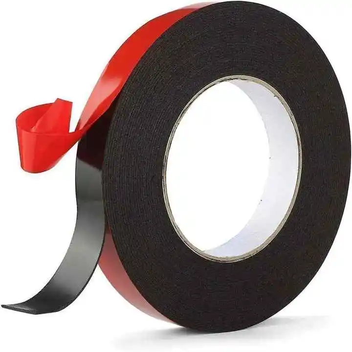 Custom wholesales Acrylic rubber foam tape self adhesive seal tape eva foam black single double sided tape