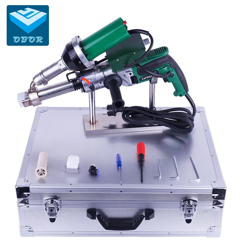 PE PP PVC Welding Rod Plastic Extrusion Welding Gun Hand Extruder