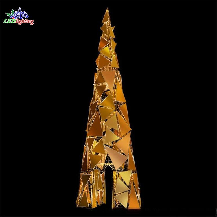 Открытый 3D светодиодный свет большой гриб мотив украшения для рождественского сада освещенные