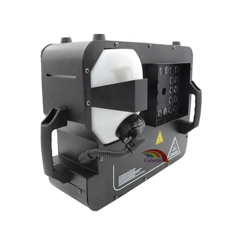 Colorful Wholesale Smoke Machine 1500W DMX 24x3W LED Fog Machine RGB 3-in-1
