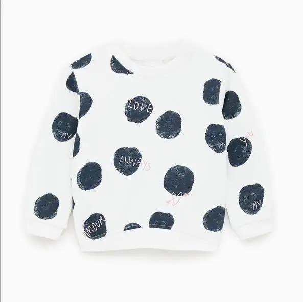 
New design autumn children cotton t-shirt knitted long sleeve toddler girls 