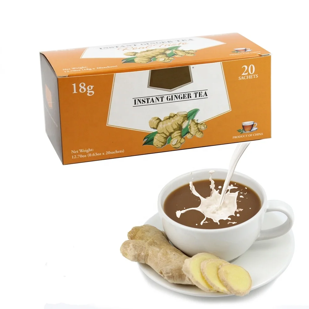 Top Quality OEM Products milk tea powder Instant Ginger Milk Tea Drink with Milk Instant Ginger latte