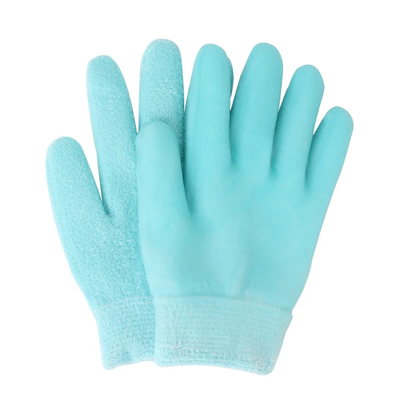 Moisturizing Gloves gloves Set Gel Spa for Moisturize Soften Repairing Dry Cracked Hands Feet Skin Care Silicone inside