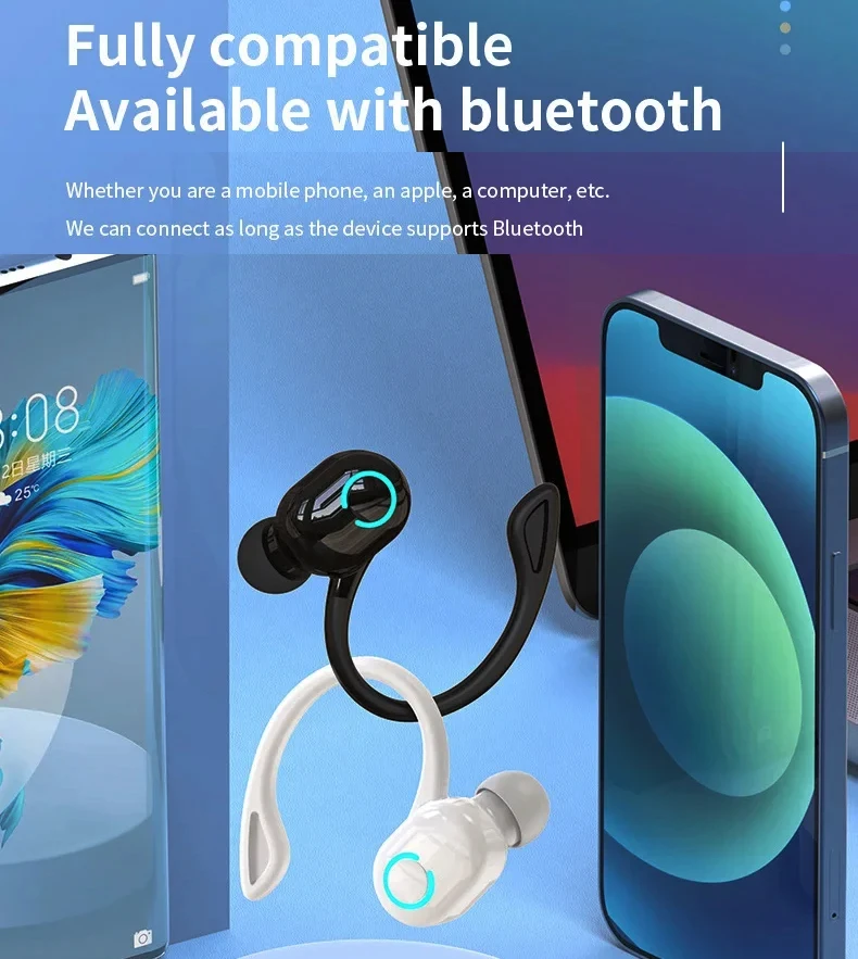 Promotional Small Bulk Items From China To Sell Resell Cheap S10 Earhook Wireless Headphone In-ear Earbuds Sport Single Earphone